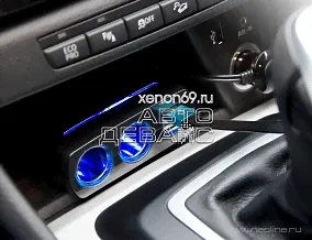 Разветвитель от прикуривателя Neoline SL-221, 2 гнезда, 2 USB, 12-24v